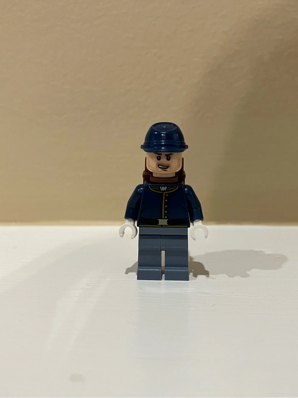 LEGO Minifigure Civil War Soldier Blue Uniform Lone Ranger Disney Mini Toy